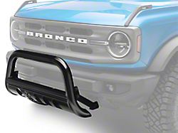 Barricade 3-Inch Bull Bar with Skid Plate; Black (21-24 Bronco)