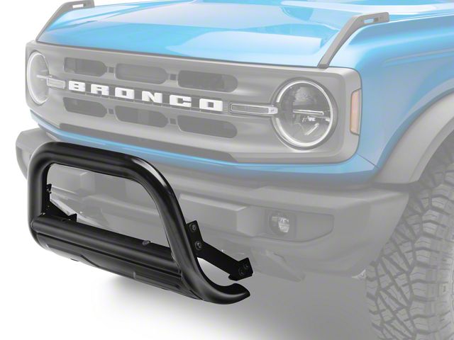 Barricade 3.50-Inch Oval Bull Bar with Formed Skid Plate (21-24 Bronco)