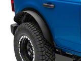 Barricade HD Flat Fender Flares; Rear (21-24 Bronco 4-Door, Excluding Everglades, Heritage & Raptor)