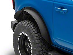 Barricade HD Flat Fender Flares; Rear (21-24 Bronco 2-Door, Excluding Heritage)