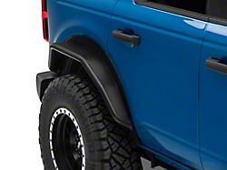 Barricade HD Tubular Fender Flares; Rear (21-25 Bronco 4-Door, Excluding Everglades, Heritage & Raptor)