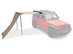 Barricade Front Wall for Adventure Series 6.50-Foot x 4.50-Foot Double Track Pull Out Awning