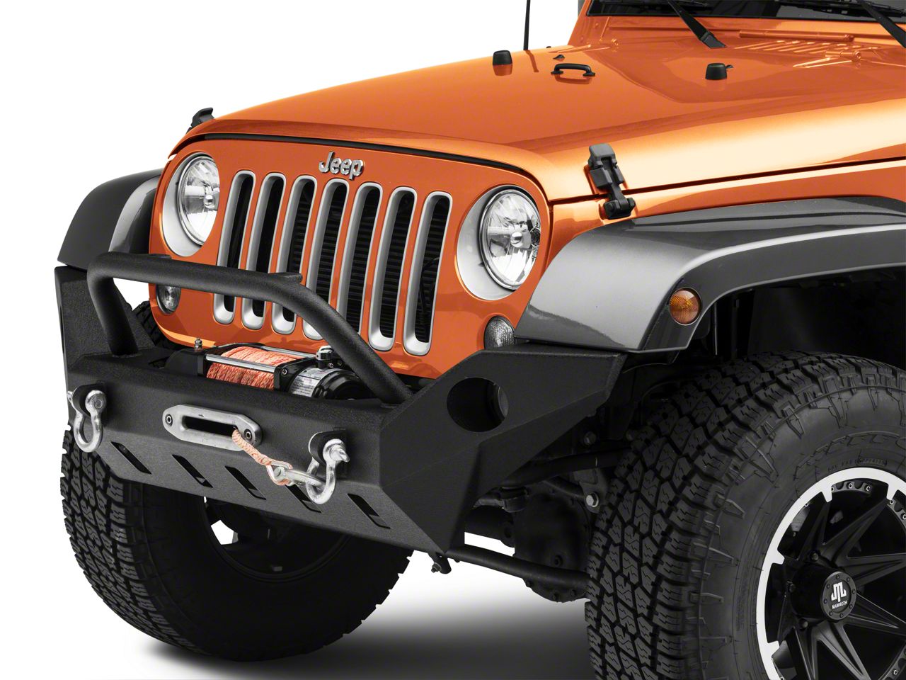 Barricade Jeep Wrangler Extreme HD Full Width Front Bumper J119794 (07 ...