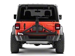 Barricade Extreme HD Rear Bumper with Tire Carrier (18-25 Jeep Wrangler JL, Excluding 4xe)