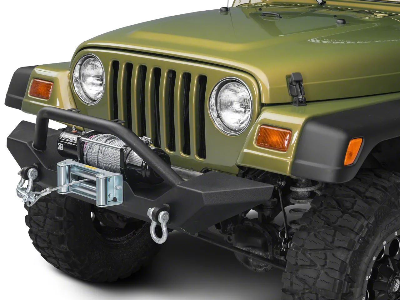 Barricade Jeep Wrangler Trail Force HD Front Bumper J20851 (87-06 Jeep ...