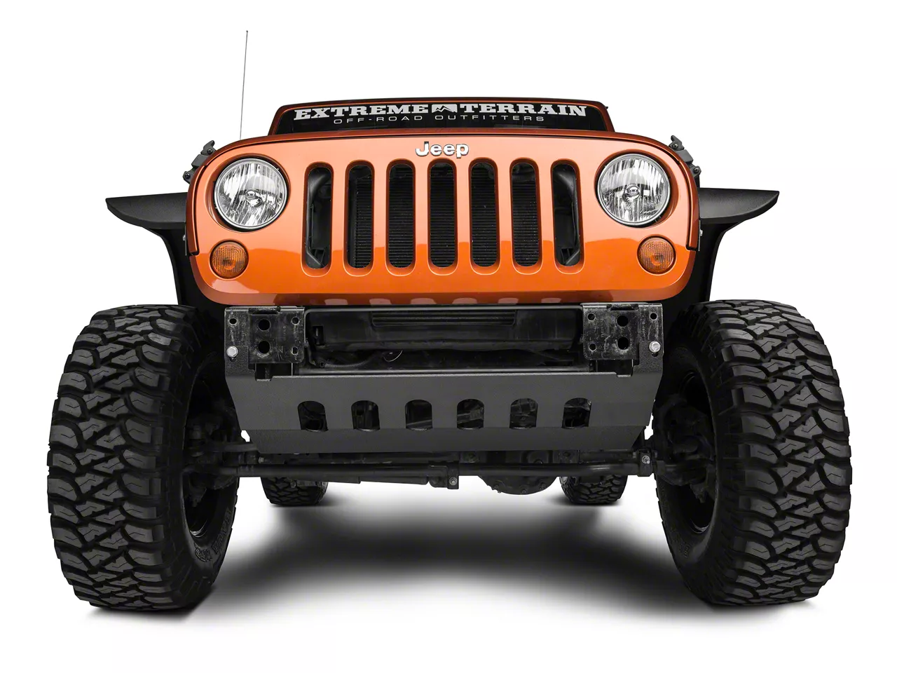 Barricade Skid Plate for Barricade Trail Force HD Bumper J20850 Only (10-18  Jeep Wrangler JK)