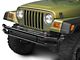 Barricade Double Tubular Front Bumper; Gloss Black (87-06 Jeep Wrangler YJ & TJ)