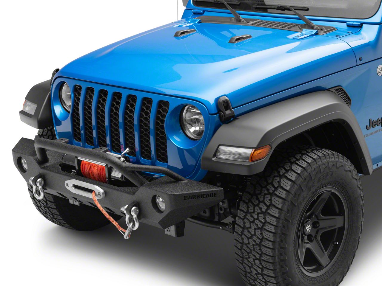 Barricade Jeep Gladiator Adventure HD Front Bumper J107329 (20-25 Jeep ...