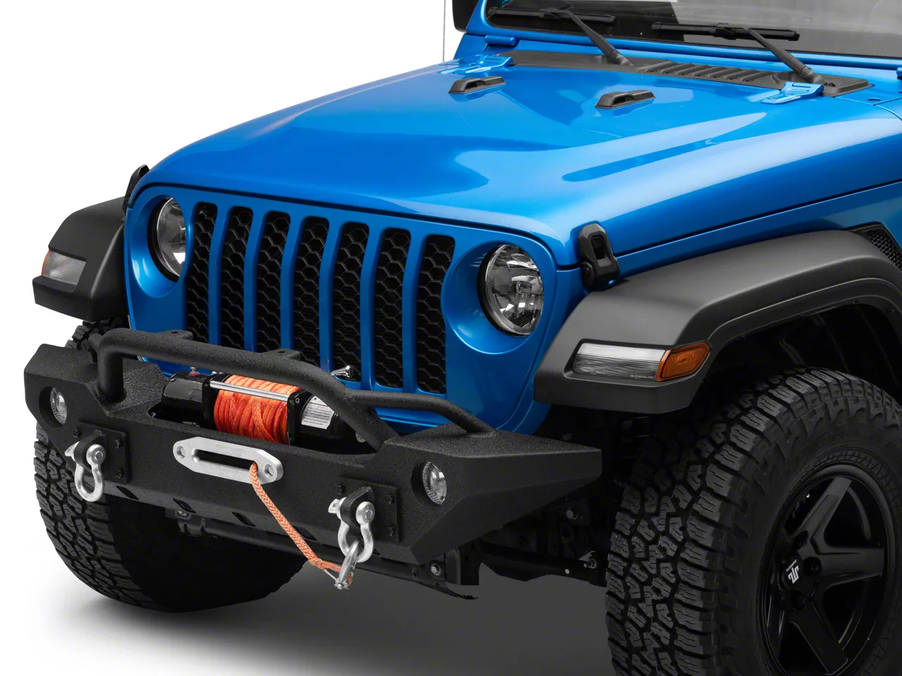 Barricade Jeep Gladiator Alloy Series Aluminum Front Bumper JG1185 (20 ...