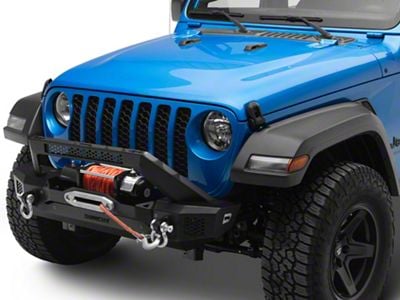 Barricade HD3 Stubby Winch Mount Front Bumper (20-24 Jeep Gladiator JT)