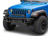 Barricade HD4 Tubular Style Front Bumper with LED Fog Lights (20-25 Jeep Gladiator JT)