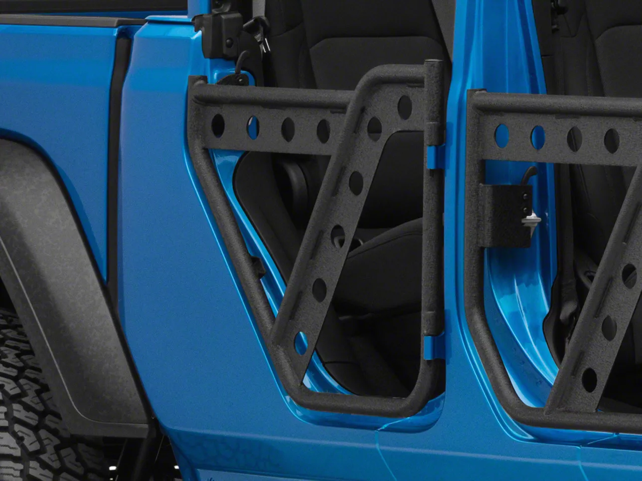 Barricade Jeep Gladiator Extreme HD Rear Adventure Doors JG1346 (20-25 ...