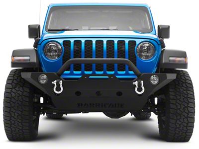 Barricade Skid Plate with Barricade Logo for Barricade Trail Force HD Front Bumper Only (20-24 Jeep Gladiator JT)