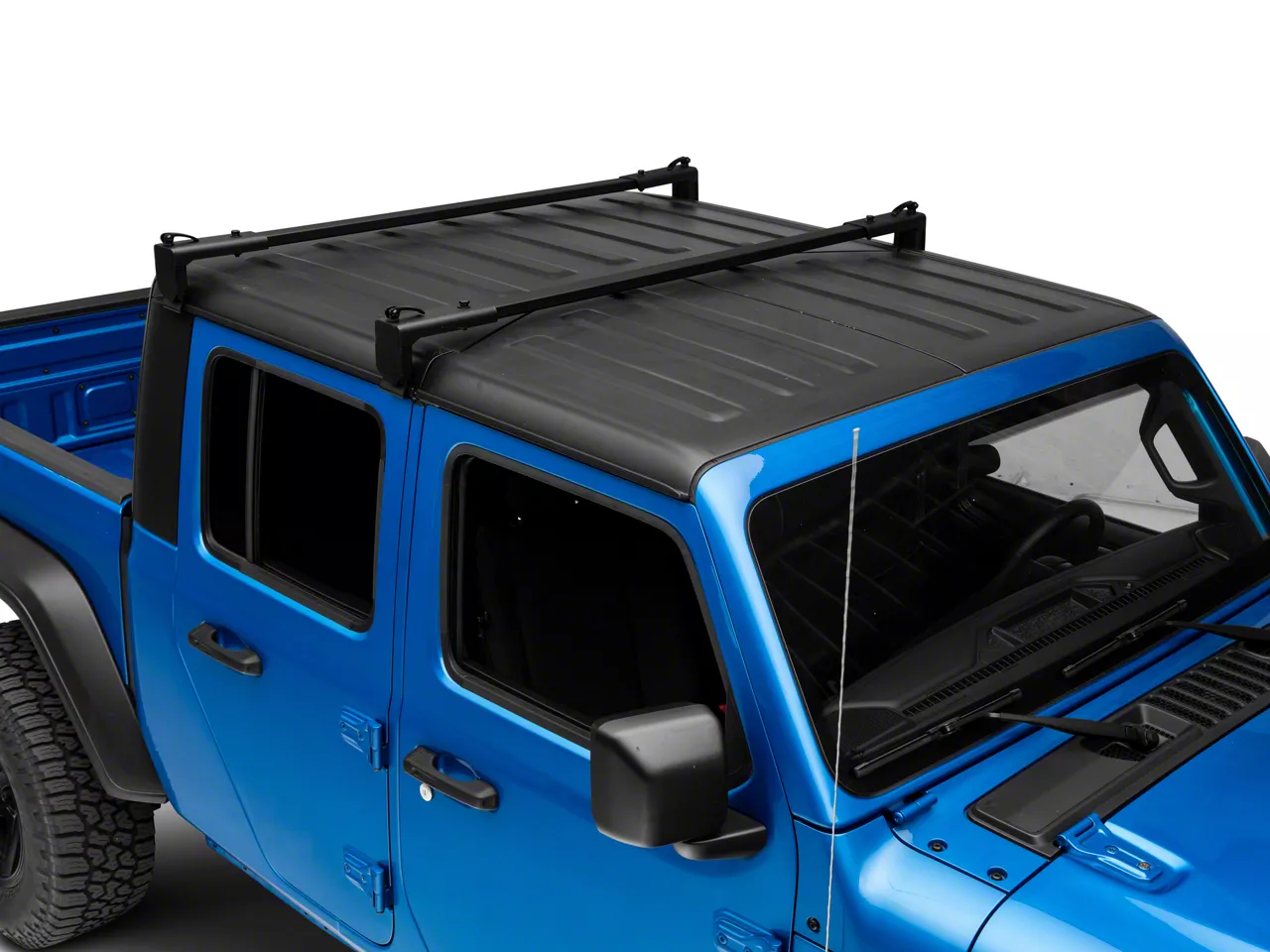 Barricade Jeep Gladiator Two Bar Removable Roof Rack J142917 (20-25 ...