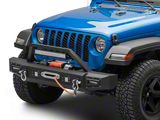 Barricade Vision Series Front Bumper with LED Fog Lights, Work Lights and 20-Inch LED Light Bar (20-25 Jeep Gladiator JT)