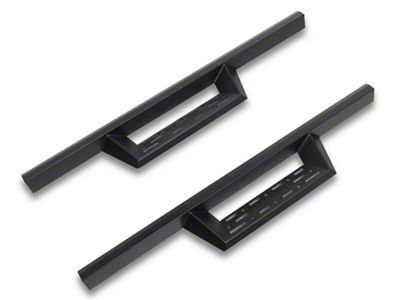 Barricade Canyon Drop Steps; Textured Black (18-25 Jeep Wrangler JL 2-Door)