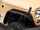 Barricade Flat Style Fender Flares; ABS Plastic (07-18 Jeep Wrangler JK)