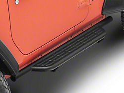 Barricade Formed HD Running Boards; Textured Black (18-25 Jeep Wrangler JL 2-Door)