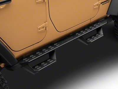 Barricade HD Overland Drop Side Step Bars (07-18 Jeep Wrangler JK 4-Door)