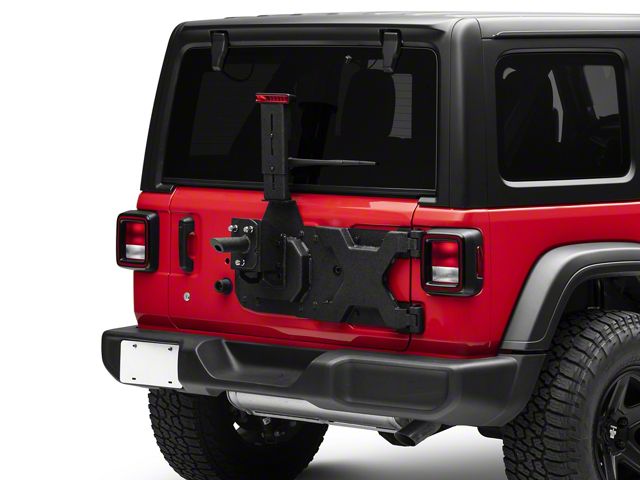 Barricade HD Tire Carrier with Spare Tire Mount (18-24 Jeep Wrangler JL, Excluding 4xe)