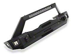 Barricade HD3 Stubby Winch Mount Front Bumper with LED Fog Lights (07-18 Jeep Wrangler JK)