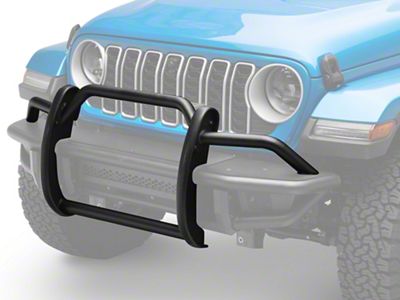 Barricade Push Bar for HD4 Tubular Style Front Bumper Only (07-24 Jeep Wrangler JK & JL)