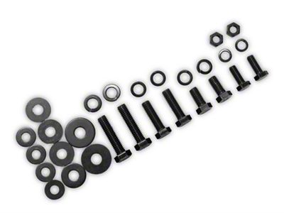 Barricade Replacement Bull Bar Hardware Kit for J100162 Only (10-18 Jeep Wrangler JK)