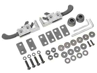 Barricade Replacement Door Hardware Kit for J132134-JL Only (18-24 Jeep Wrangler JL 4-Door)