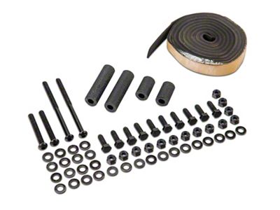 Barricade Replacement Fender Flare Hardware Kit for J107017 Only (07-18 Jeep Wrangler JK)