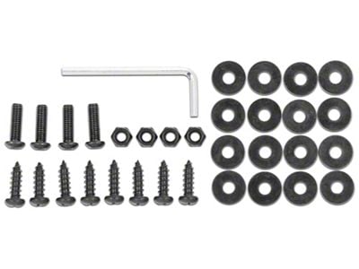 Barricade Replacement Fender Liner Hardware Kit for J107328 Only (07-18 Jeep Wrangler JK)