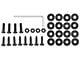 Barricade Replacement Fender Liner Hardware Kit for J107328 Only (07-18 Jeep Wrangler JK)