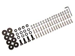 Barricade Replacement Front Bumper Hardware Kit for J100292 Only (07-18 Jeep Wrangler JK)