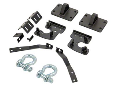 Barricade Replacement Grille Guard Hardware Kit for J126728 Only (07-18 Jeep Wrangler JK)