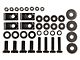 Barricade Replacement Rubi Rail Hardware Kit for J100746 Only (07-18 Jeep Wrangler JK 2-Door)