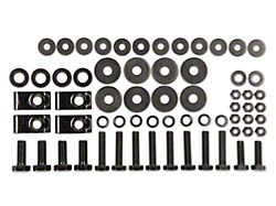 Barricade Replacement Rubi Rail Hardware Kit for J100747 Only (07-18 Jeep Wrangler JK 4-Door)