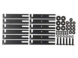 Barricade Replacement Rubi Rail Hardware Kit for J123336-JL Only (18-24 Jeep Wrangler JL 4-Door)