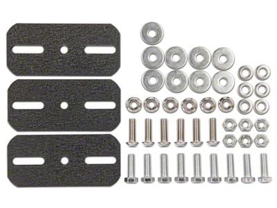 Barricade Replacement Running Board Hardware Kit for J130924-JL Only (18-24 Jeep Wrangler JL 4-Door)