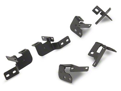 Barricade Replacement Side Step Bar Hardware Kit for J150092 Only (07-18 Jeep Wrangler JK 4-Door)