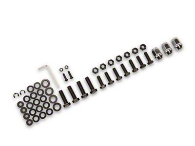 Barricade Replacement Tire Carrier Hardware Kit for J106892 Only (07-18 Jeep Wrangler JK)