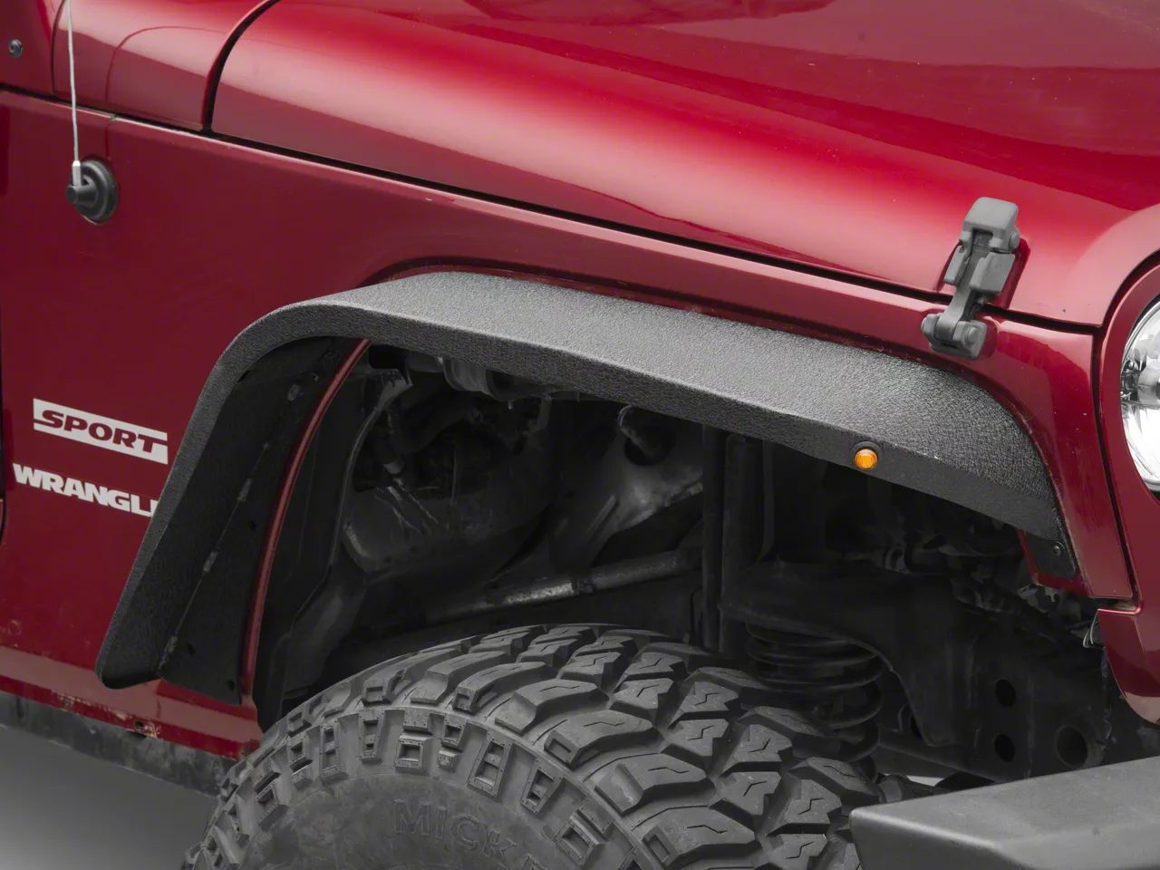 Barricade Jeep Wrangler Slim Fender Flares J134139 (07-18 Jeep Wrangler ...