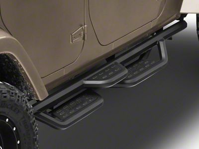 Barricade TCX HD Drop Side Step Bars (07-18 Jeep Wrangler JK 4-Door)