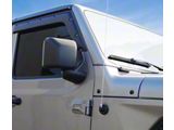 Barricade Tough Guard FormFit Window Visors (18-24 Jeep Wrangler JL 2-Door)