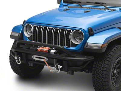 Barricade Winch Tray for HD4 Tubular Style Front Bumper Only (07-25 Jeep Wrangler JK & JL)