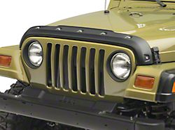 Premium Bolt-On Look Hood Deflector (97-06 Jeep Wrangler TJ)