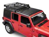 Barricade Removable Hard Top Roof Basket for OEM Hard Top (18-25 Jeep Wrangler JL 4-Door)