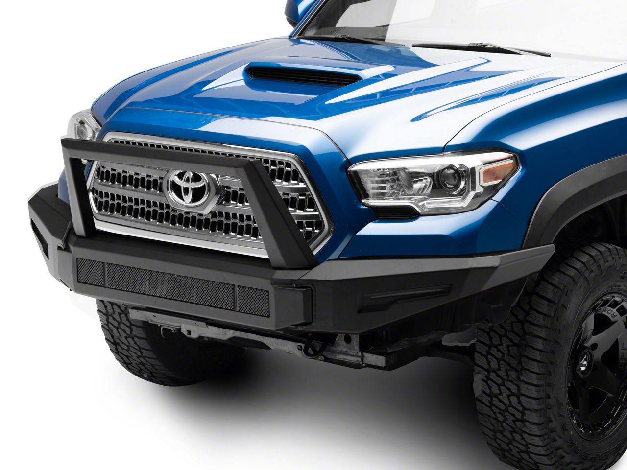 Barricade Tacoma Extreme Hd Modular Front Bumper With Over Rider Hoop 