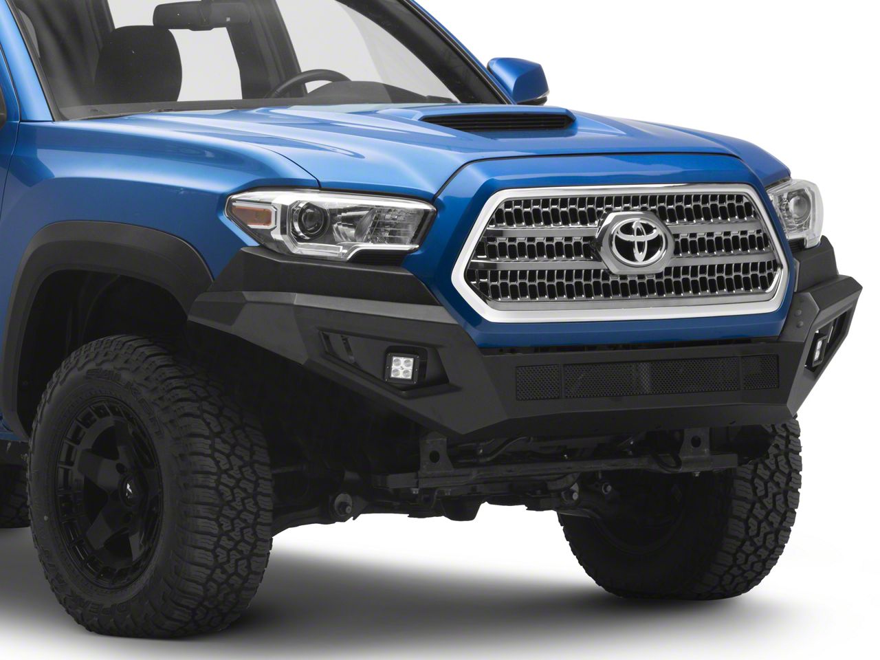 Barricade Tacoma HD2 Front Bumper with LED Fog Lights TT43199 (16-23 ...