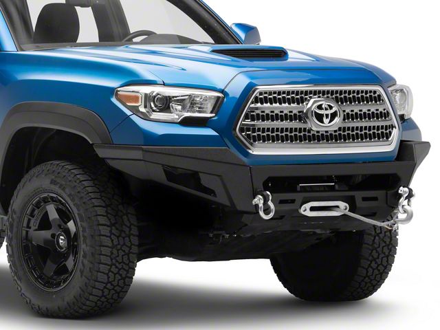 Barricade HDP Series 3-Piece Front Bumper with Winch Mount (16-23 Tacoma)