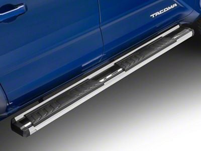 Barricade S6 Running Boards; 304 Stainless (24-25 Tacoma Double Cab)