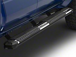 Barricade Saber 5-Inch Side Step Bars; 304 Stainless (2024 Tacoma Double Cab)